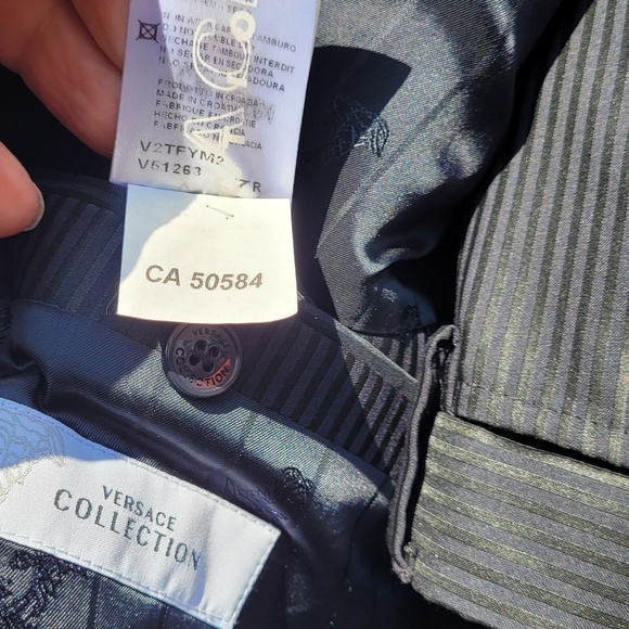 Versace Collection men's suit. Size 54 - Picture 10 of 11